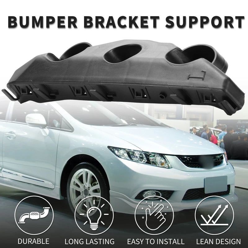 Nissan Versa (2020-2022) Black ABS Left Front Bumper Retainer Bracket