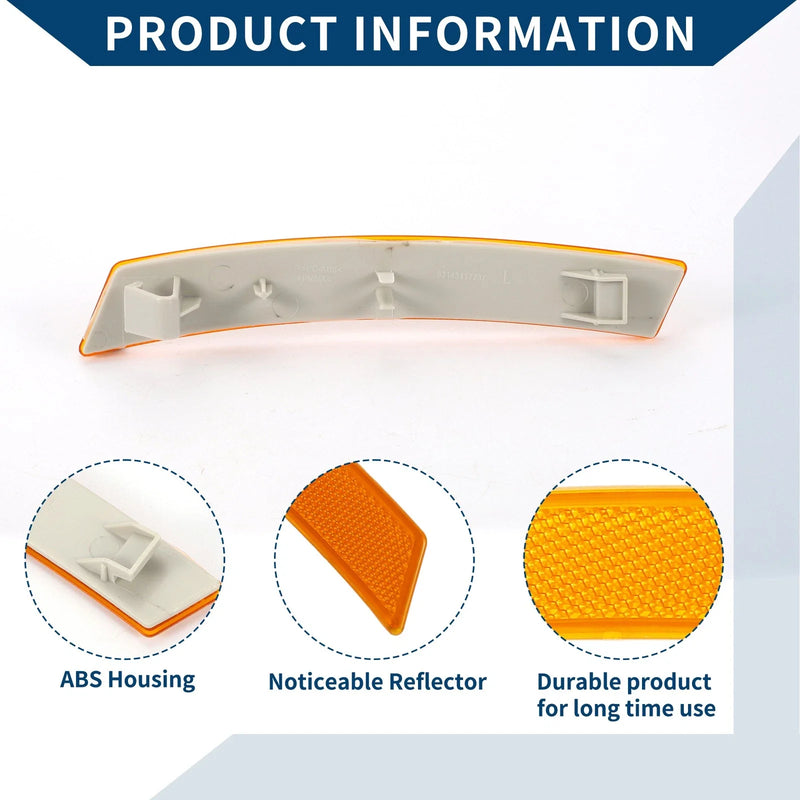 BMW X3 E83 2007-2010 USA Models 1 Pcs Left Bumper Reflector