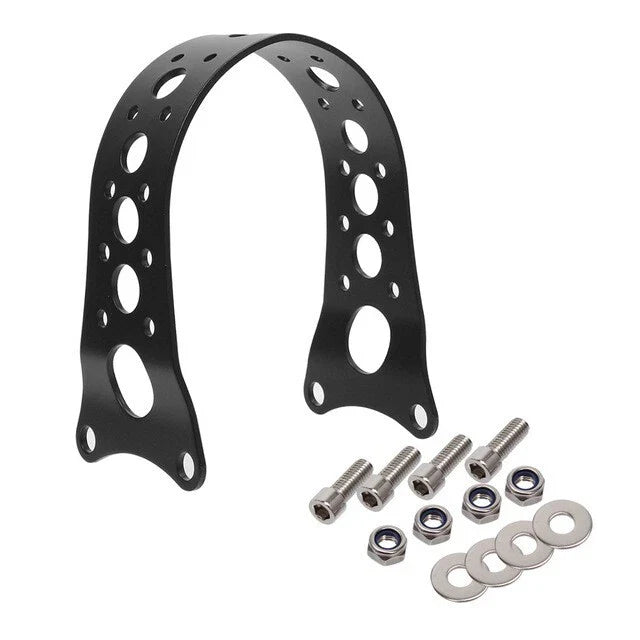 Harley Sportster XL Black Front Fender Fork Brace Narrow Fit (88-17)