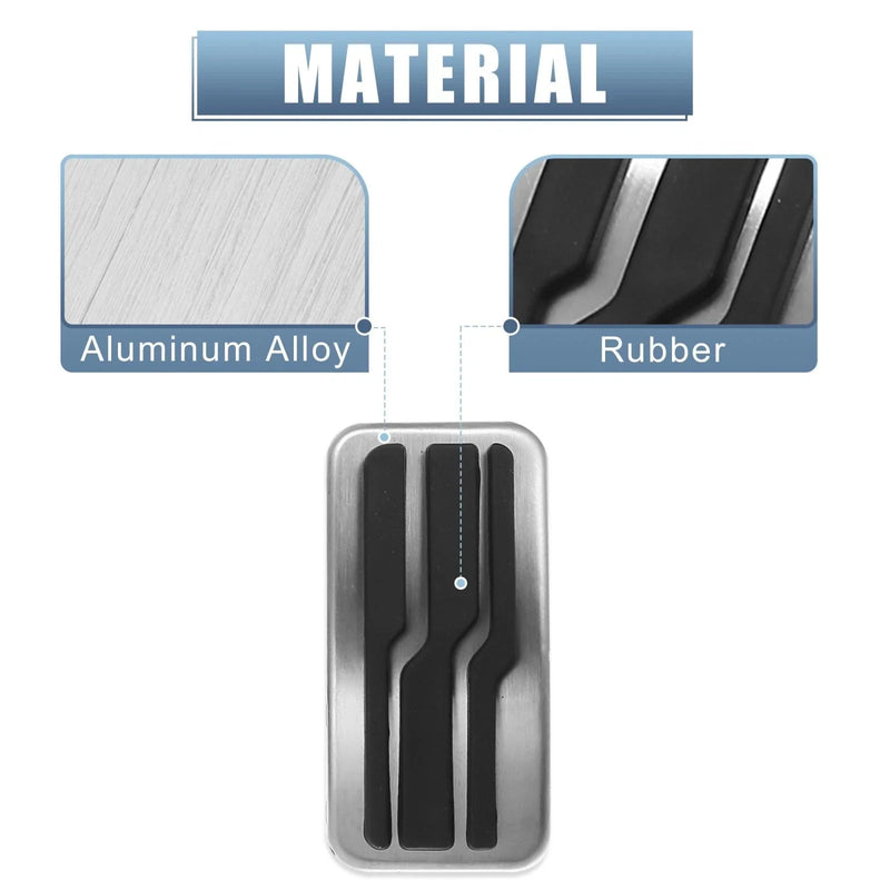 Ford Anti-Slip Clutch Brake Gas Accelerator Pedal Cover Kit
