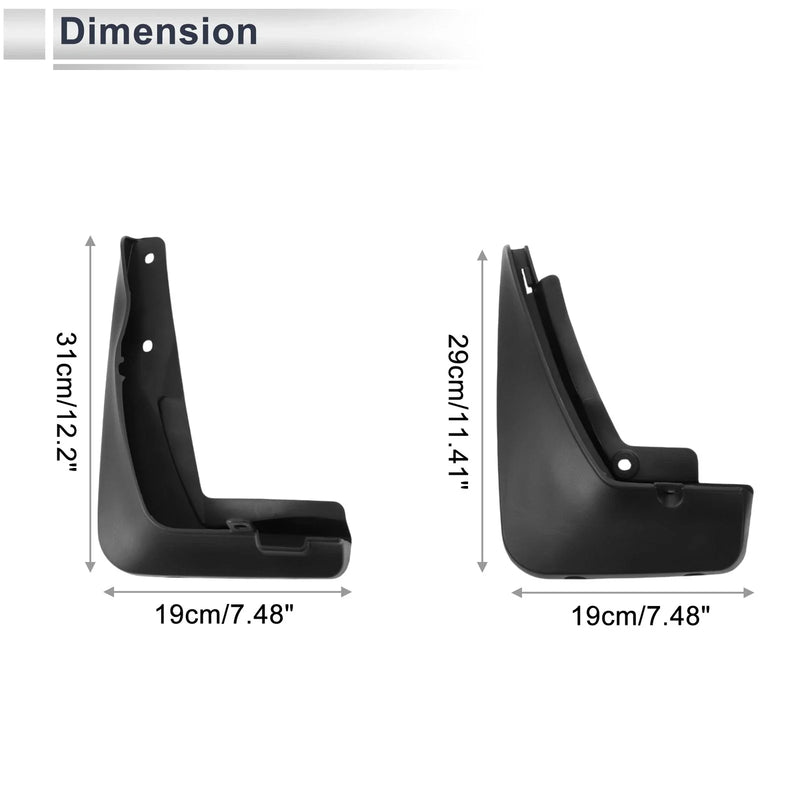 BMW 3 Series e46 Mud Flaps Splash Guards Mud Guards (1997-2005)