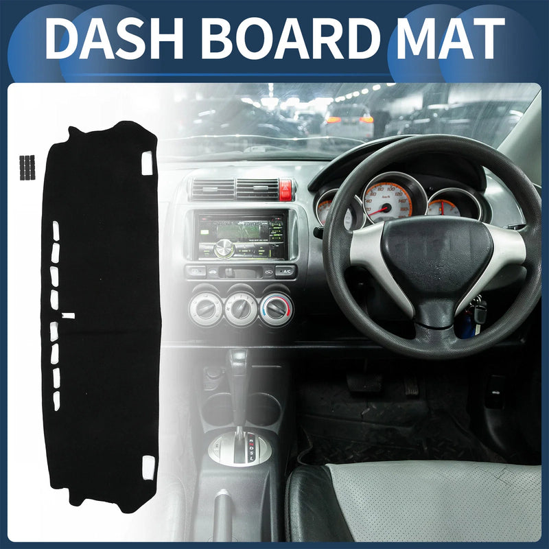 Honda Fit GR1-GR8 2020-2024 Black 1 Set Dashboard Dash Cover Mat