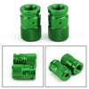Car Motorcycle Bike MTB Aluminium Anti-Theft Valve Caps (F3)