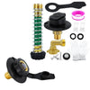 Garden Efficiency Brass Water Inlet Connection with Check Valve