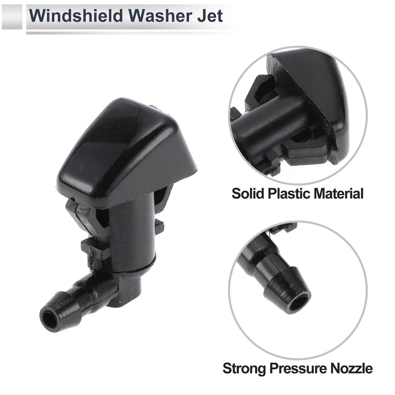 Jeep Windshield Washer Nozzle & 6 x Hose Connectors (2011-2018)