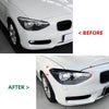 BMW 1 Series F20 F21 2 x Headlight Eyebrow Trim (2011-2014)