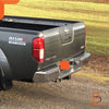 Nissan Navara D40 Pickup Chrome Rear Step Bumper Bar (2005-2014)