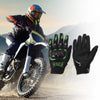 Make Model M 1 Pair Motorcycle Gloves Breathable Nylon Green