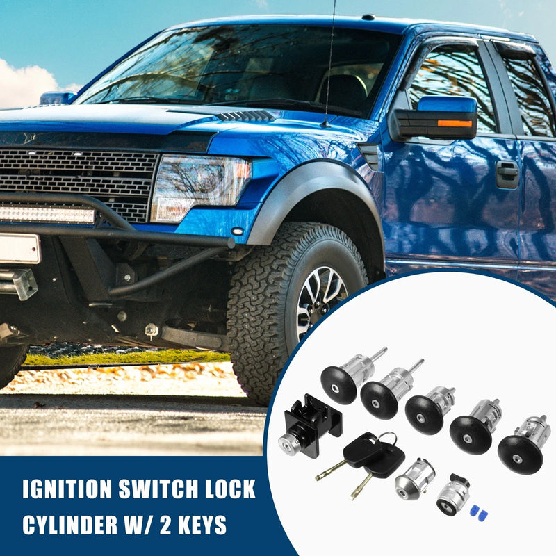 Ford Transit Connect 2.0L Ignition Lock Cylinder & Key Set (2010-2013)