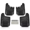 GMC Canyon 4 x Front & Rear Flat Splash Guards Mud Flaps Fender (2023–2025)