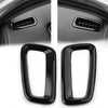 Honda Civic 2022-Up Black Inner Dash Side Air Vent Outlet Cover