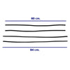Weatherstrip Door Belt Outer Front Set 4 Fits Datsun 1200 Sunny B110 2D SED D05