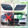 Audi A7 S7 Painted Front Bumper Headlight Washer Cover (2012–2014)