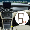 Mercedes-Benz GLA GLB EQA EQB Deep Brown Center Console Panel Sticker