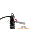 Harley Touring Street Glide FLHX 13" Rear Suspension Shocks (1990-2023)