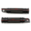 Harley Davidson  -  Black Aluminum Male Mount Footpeg Pegs