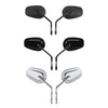 Harley Softail Touring Street Glide Chrome Rearview Mirrors (2006-2023)