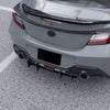 Subaru BRZ, Toyota GR86 Gloss Black Rear Bumper Diffuser Lip (2022-2024)