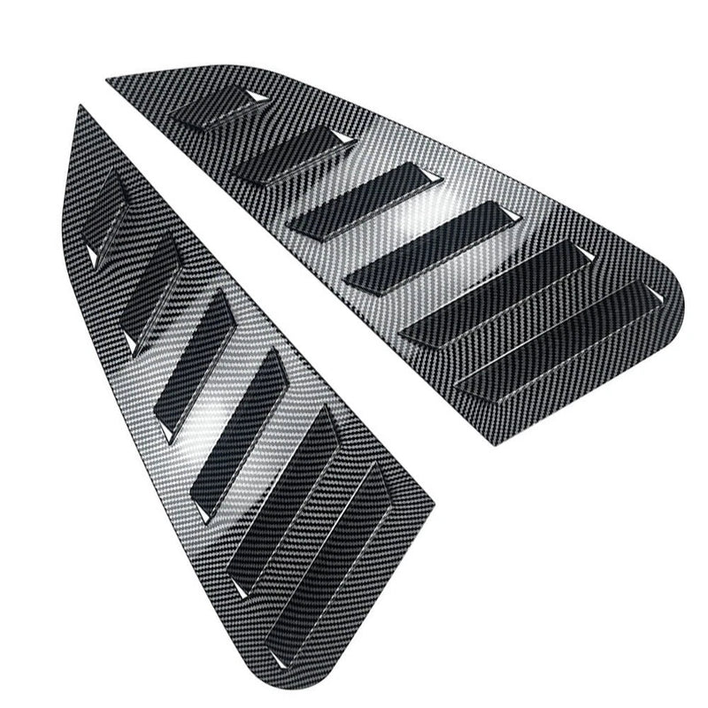 Subaru WRX Carbon Fiber Rear Window Louvers (2011-2014)