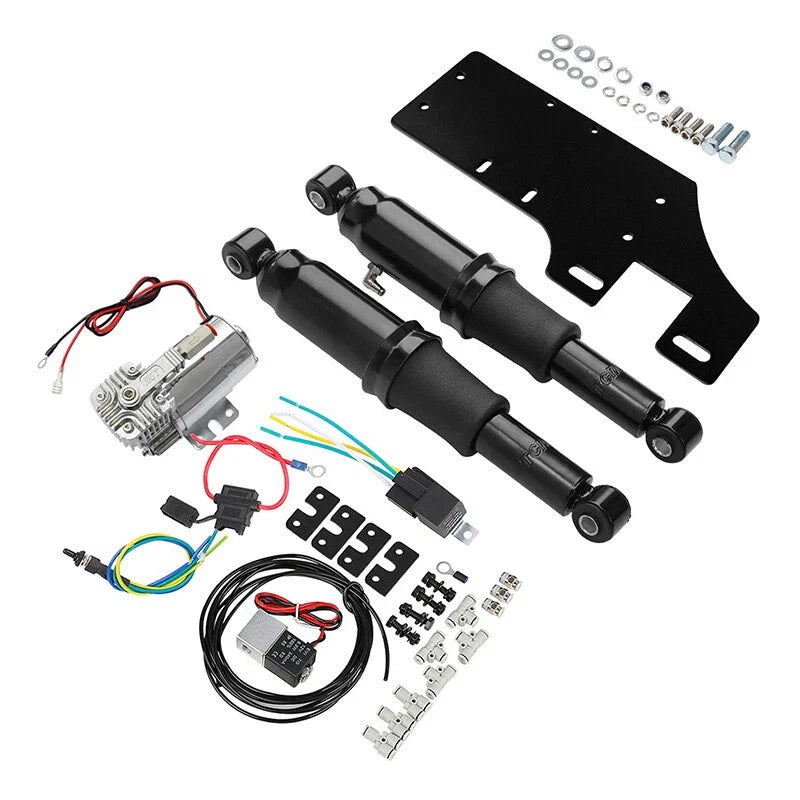 Harley Street Glide Touring Rear Air Ride Suspension Kit (1994-2025)