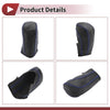Ford Fiesta Black Blue Faux Leather Gear Shift Knob Cover (2009-2012)
