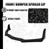 Corvette C8 7 x PCS Front Bumper Lip Spoiler Body Kit Gloss Black (2020-2024)
