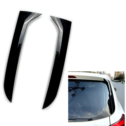 VW Tiguan MK1 2 x Rear Window Spoiler Canard Splitter (2007-2016)