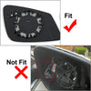 BMW F01 F10 F06 F20 F21 F30 F48 Left Side Rearview Mirror Glass (2008-2020)