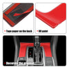 Honda Civic Red Gear Panel Trim Shift Box Cover Decal (2016-2021)