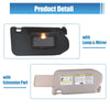 Nissan Beige Passenger Side Sun Visor with Light & Mirror