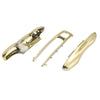 Porsche Panamera Cayenne Gold Tone Painted Key Cover Fob Shell Cover