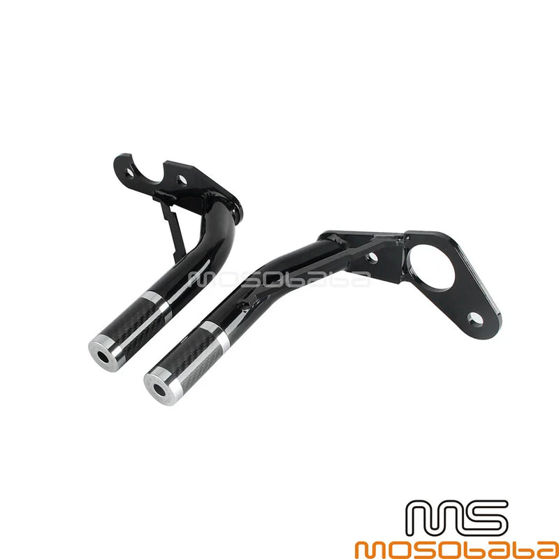 Harley Softail Fat Bob Black Rear Guards Crash Bar & Frame Slider (2018-2023)