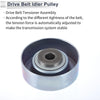 Hyundai Sonata, Kia (1990-1998) - 1 x Piece Drive Belt Idler Pulley