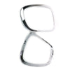 Mini Cooper S F55 F56 F57 2 x Chrome Rear Tail Light Trim Rings (2014-2018)