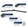 Ford Escape 2 x Auto Rear Windshield Wiper Blades (2013-2021)
