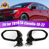 Toyota Corolla 2 x Outside Rear View Mirrors w/Turn Signal (2019-2022)