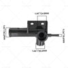 Nissan Navara D23 NP300 Radiator Cap Pipe Fitting (2015-2023)