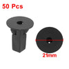 Toyota Prado 50 x Black Plastic Rivet Mud Interior Mat Clips 8.3x8mm Hole