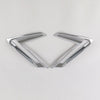 Honda CR-V 2 x ABS Chrome Front Fog Light Lid Lamp Cover Trim (2023)