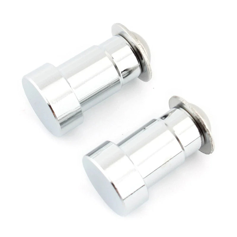 Thruxton Motorcycle Chrome CNC Mirror Hole Caps Cover