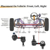 Acura EL 2 x Front Stabilizer Sway Bar Links (2001-2005)