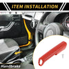 Jeep Wrangler JK JKU (2011-2017) Red Parking Handbrake Cover Trim