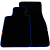 BMW X3 Series G01 SUV with Blue Trim AutoWin Black Floor Mats (2017-2023)
