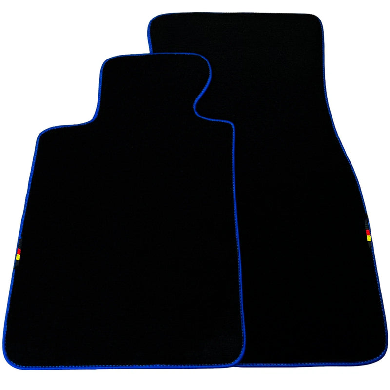 BMW X3 Series G01 SUV with Blue Trim AutoWin Black Floor Mats (2017-2023)