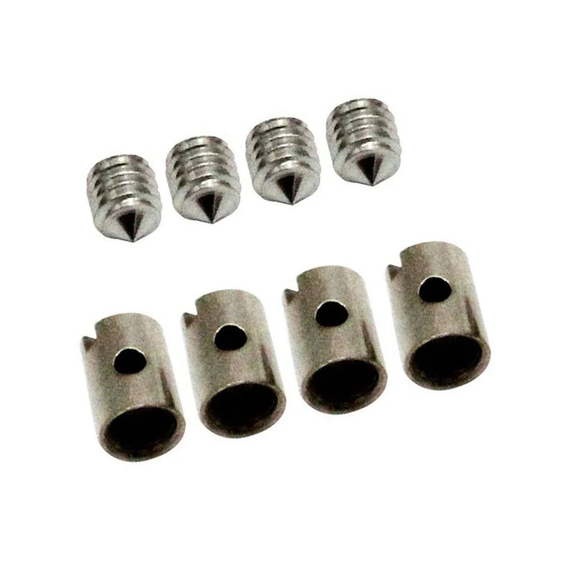 Throttle Cable Connector Choke Brass Silver Accessory