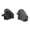 Ford Fiesta (2001-2008) Black 2 x Windscreen Wiper Spray Jet Nozzles
