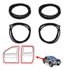 Weatherstrip Door Rubber Seal Set 4 Fit Mitsubishi L200 Strada MK 4D UTE 1996-05