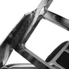Honda Shadow VT750 C2 VT400 1997-2003 Black & Silver Sissy Bar Backrest