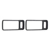Ford Mustang 2 x Carbon Fiber Interior Door Handle Bowl Trim (2009-2013)