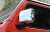 Jeep Wrangler JL Chrome 2 x Rearview Mirror Lid Side Cover Trim (2018-2023)
